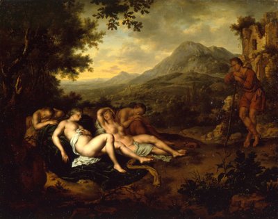 Cimon and Iphigenia by Willem Van Mieris